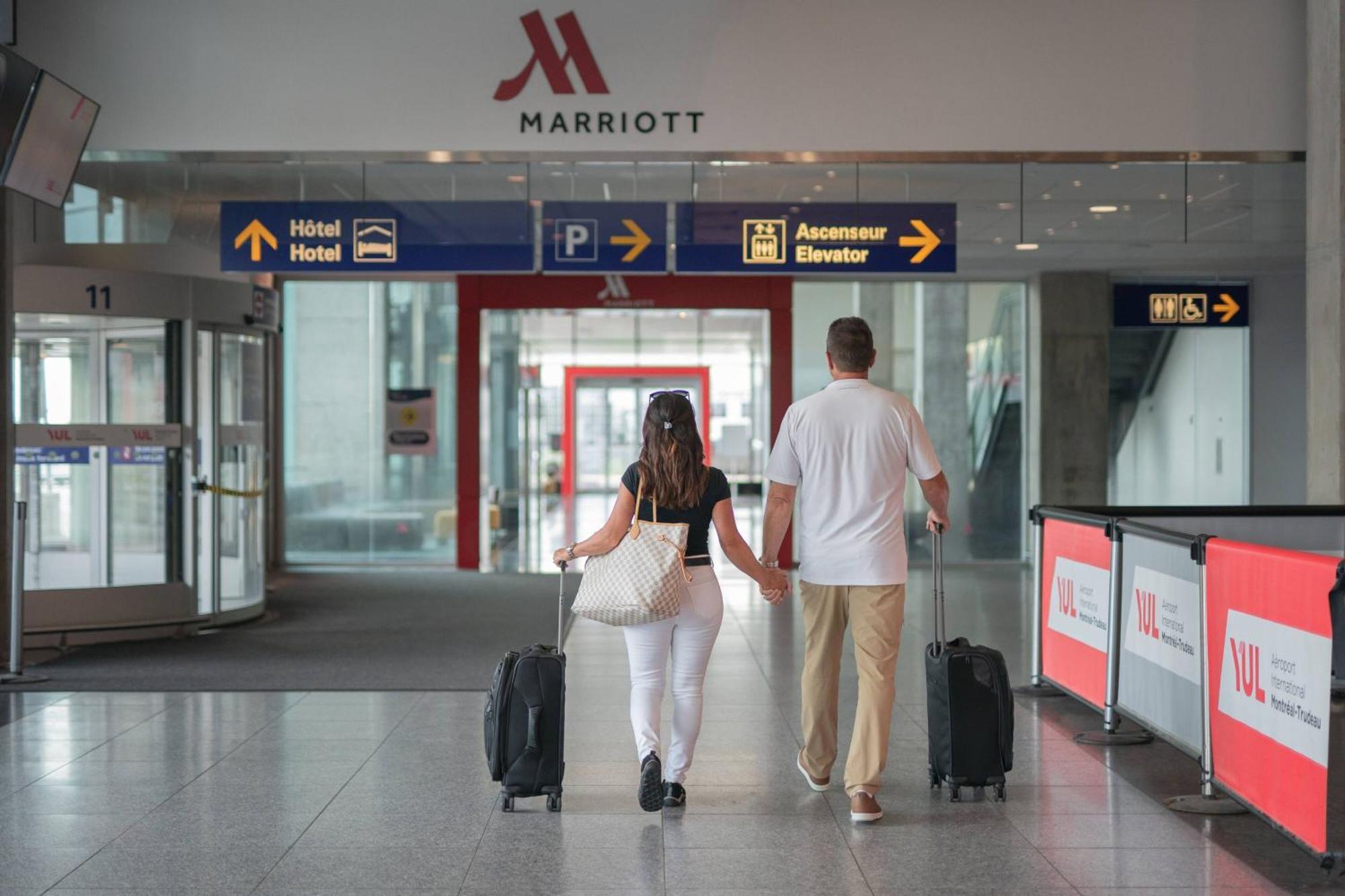 Marriott Montreal Airport In-Terminal Hotel Дорвал Екстериор снимка